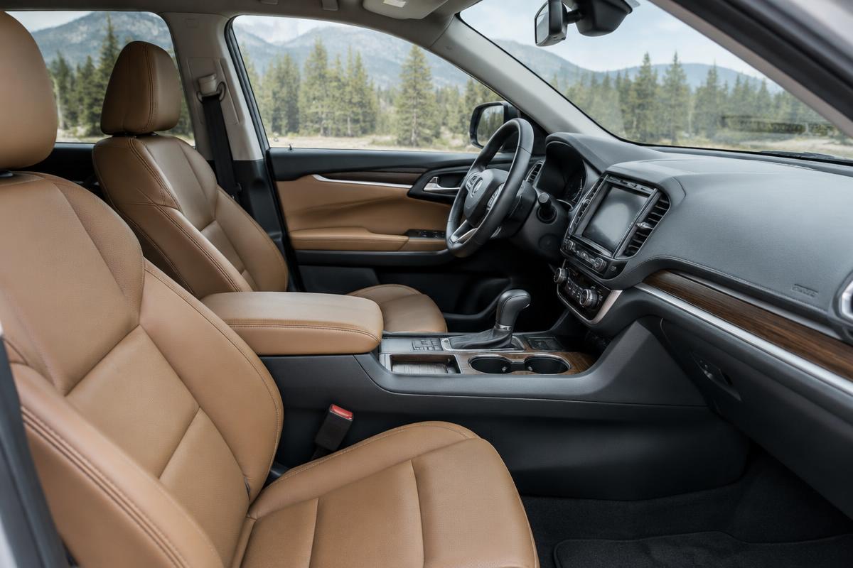 Sample photo: SUV interior